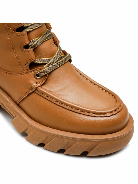 Η καλύτερη συμφωνία 🛒 Badura Γυναίκες Biker Μποτάκια Μποτάκια 222FW31 Καφέ ❤️ - Image 5