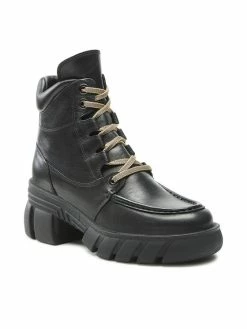 Η καλύτερη συμφωνία 🎁 Badura Γυναίκες Biker Μποτάκια Μποτάκια 222FW31 Μαύρο 👍