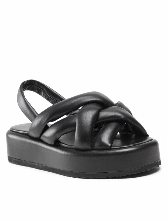 Καλύτερες κριτικές για 🧨 Badura Γυναίκες Σανδάλια 22SS09 Μαύρο 🔥