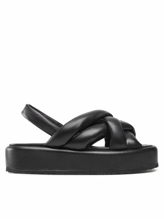 Καλύτερες κριτικές για 🧨 Badura Γυναίκες Σανδάλια 22SS09 Μαύρο 🔥 - Image 2