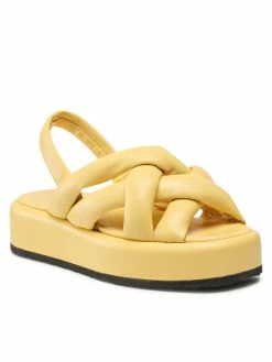 Εκπτωση 🔥 Badura Γυναίκες Σανδάλια 22SS09 Κίτρινο ❤️