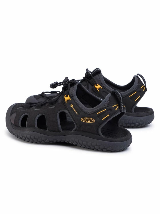 Καλύτερη πώληση 😉 Keen Παπούτσια Θαλάσσης Σανδάλια Solar 🩴 Sandal 1022246 Μαύρο ⌛ - Image 4