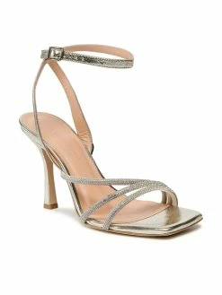 Συμφωνίες ✨ Badura Γυναίκες Σανδάλια 22907 Χρυσό 🧨