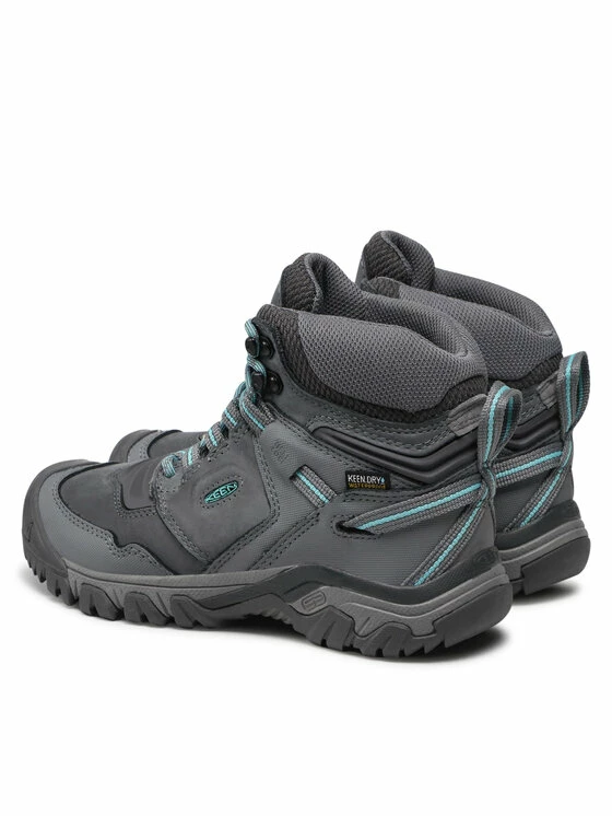 ΧΟΝΔΡΙΚΟ ΕΜΠΟΡΙΟ ❤️ Keen Γυναίκες Μπότες Χιονιού Παπούτσια πεζοπορίας Ridge Flex Mid Wp W 1026085 Γκρι 🛒 - Image 3