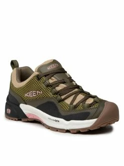 Το φθηνότερο 🎉 Keen Γυναίκες Κλειστά Παπούτσια Παπούτσια πεζοπορίας Wasatch Crest Vent 1025918 Πράσινο ✔️