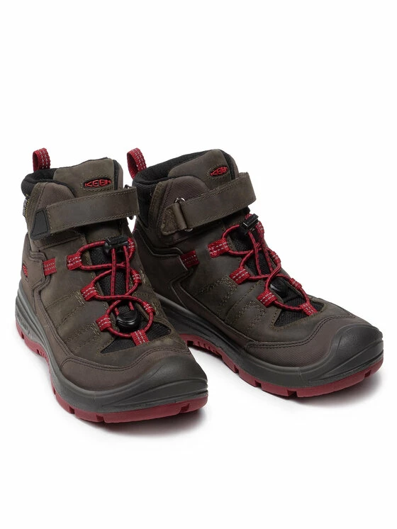 Αγορά 💯 Keen Παιδιά Μπότες Χιονιού Παπούτσια πεζοπορίας Redwood Mid Wp 1023885 Πράσινο 👏 - Image 5