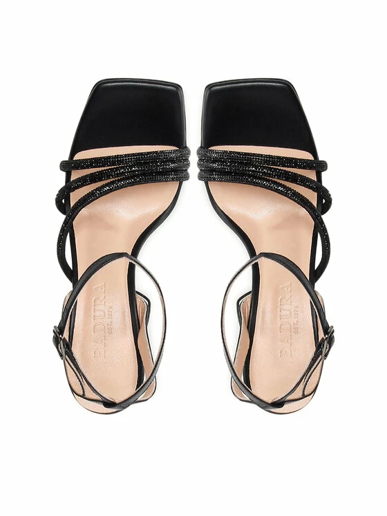 Ολοκαίνουργιο 🧨 Badura Γυναίκες Σανδάλια 22907 Μαύρο ✔️ - Image 6
