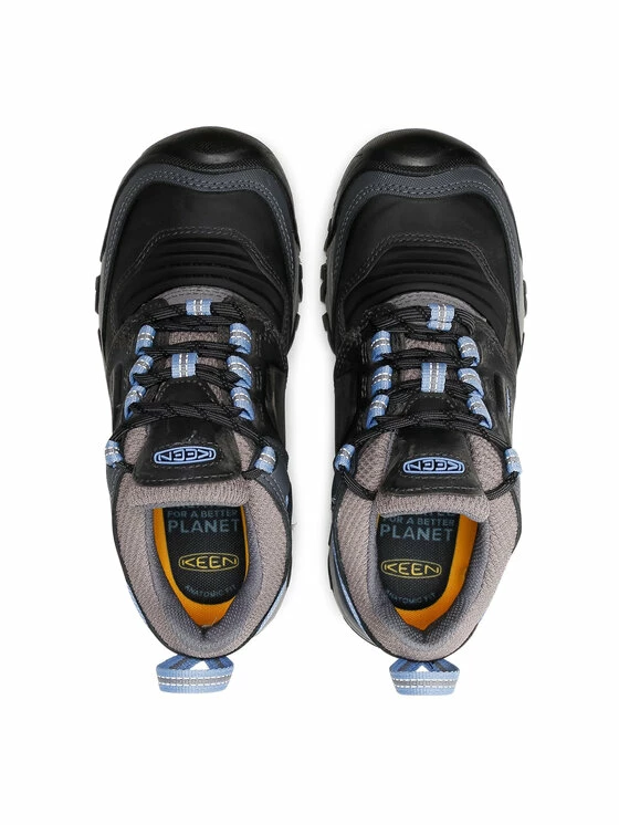 Εκπτωση 🔥 Keen Γυναίκες Ψηλά Παπούτσια Πεζοπορίας Παπούτσια πεζοπορίας Ridge Flex Wp W 1024923 Μαύρο 😉 - Image 6