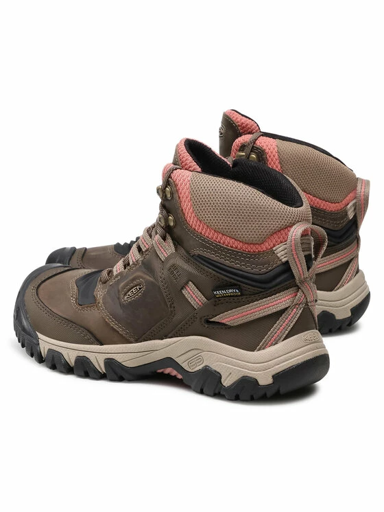 Ολοκαίνουργιο 🛒 Keen Γυναίκες Μπότες Χιονιού Παπούτσια πεζοπορίας Ridge Flex Mid Wp W 1024921 Καφέ ✔️ - Image 3