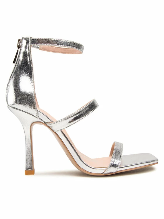 Τοπ 10 ⌛ Badura Γυναίκες Σανδάλια 001.26029 Ασημί 😀 - Image 2