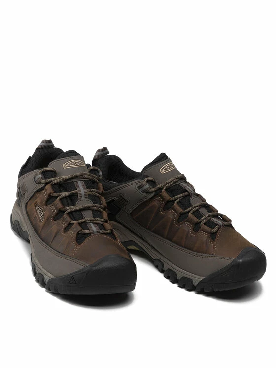 Ολοκαίνουργιο 😍 Keen Ψηλά Παπούτσια Πεζοπορίας Παπούτσια πεζοπορίας Targhee III Wp 1017783 Μαύρο ❤️ - Image 5