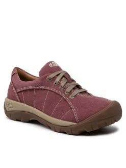 ΧΟΝΔΡΙΚΟ ΕΜΠΟΡΙΟ ⭐ Keen Γυναίκες Κλειστά Παπούτσια Παπούτσια πεζοπορίας Presidio Canvas 1026097 Κόκκινο 💯