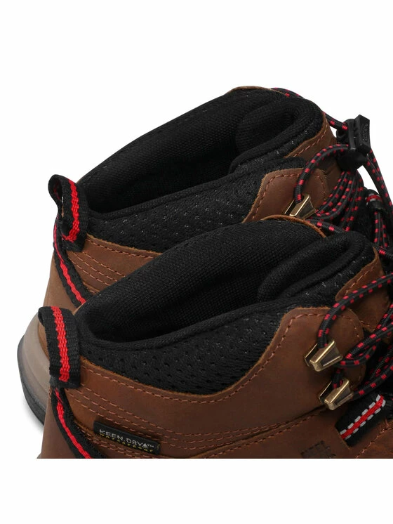 Best Pirce 🛒 Keen Παιδιά Μπότες Χιονιού Παπούτσια πεζοπορίας Ridge Flex Mid Wp 1025585 Καφέ 👍 - Image 6