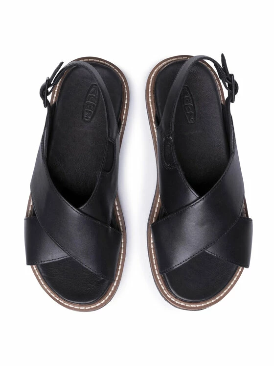 Εξοδος 🌟 Keen Γυναίκες Σανδάλια Lana Cross Strap 🩴 Sandal 1022584 Μαύρο 💯 - Image 5