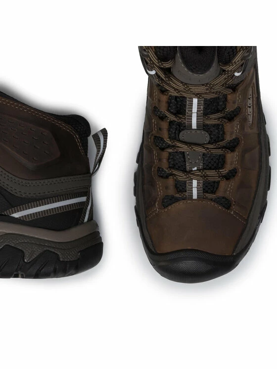 Το φθηνότερο ✨ Keen Κοντά Παπούτσια Πεζοπορίας Παπούτσια πεζοπορίας Targhee III Wp 1017786 Καφέ 👏 - Image 5