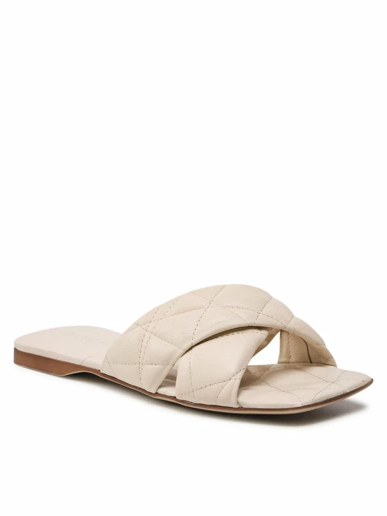 Ολοκαίνουργιο 👍 Badura Γυναίκες Παντόφλες U949 Μπεζ 🤩