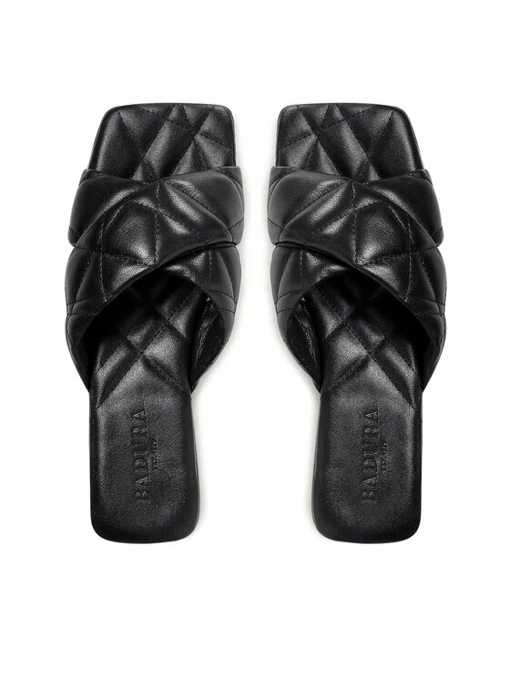 Προώθηση 🌟 Badura Γυναίκες Παντόφλες U949 Μαύρο 👍 - Image 6