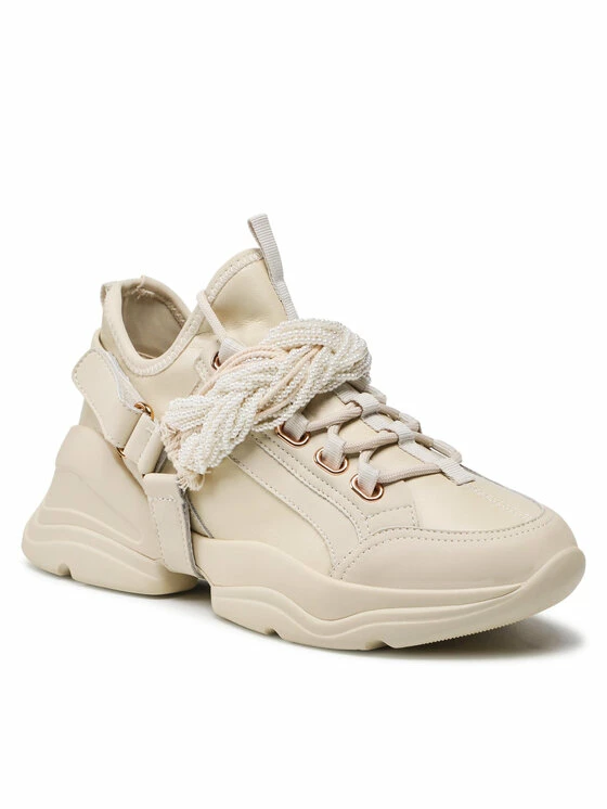 Καλύτερη πώληση ✔️ Badura Γυναίκες Αθλητικά V912-08-1 Μπεζ 🔔