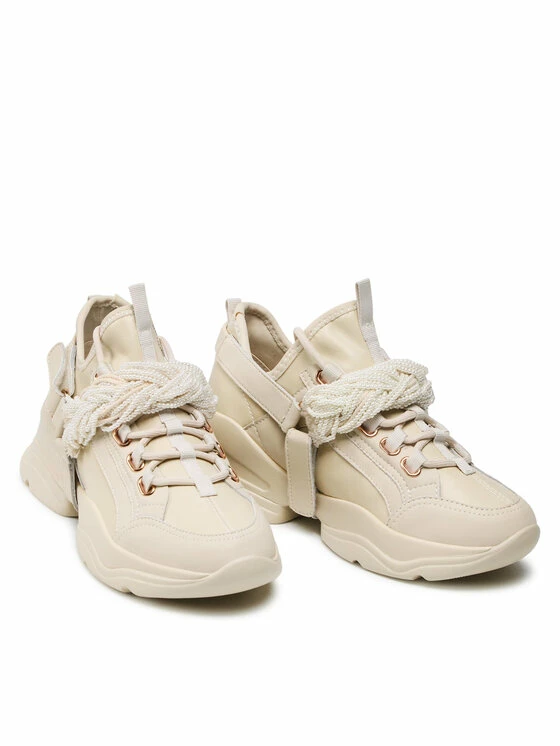 Καλύτερη πώληση ✔️ Badura Γυναίκες Αθλητικά V912-08-1 Μπεζ 🔔 - Image 5