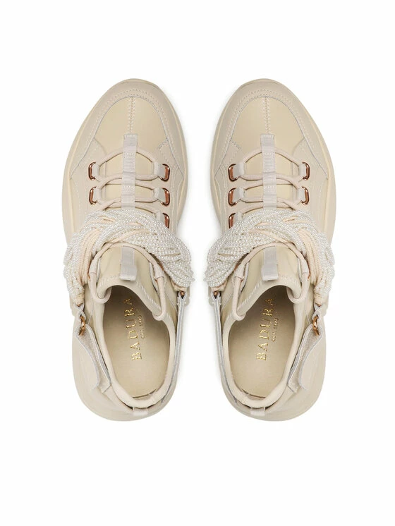 Καλύτερη πώληση ✔️ Badura Γυναίκες Αθλητικά V912-08-1 Μπεζ 🔔 - Image 6