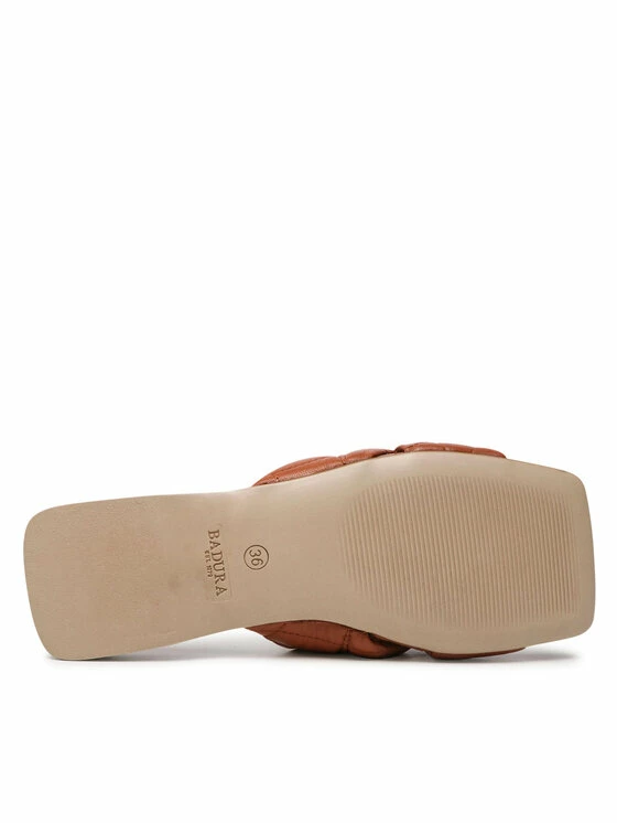 Εκπτωση 🛒 Badura Γυναίκες Παντόφλες U949 Καφέ 😍 - Image 4