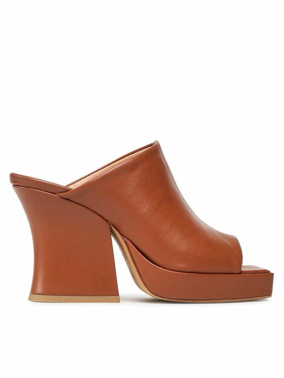 ΧΟΝΔΡΙΚΟ ΕΜΠΟΡΙΟ 🤩 Badura Γυναίκες Παντόφλες 22915 Καφέ 🎁 - Image 2