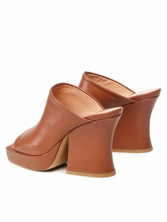 ΧΟΝΔΡΙΚΟ ΕΜΠΟΡΙΟ 🤩 Badura Γυναίκες Παντόφλες 22915 Καφέ 🎁 - Image 3