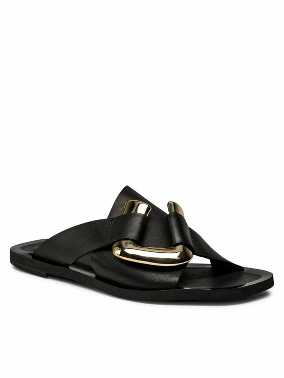 Συμφωνίες 🥰 Badura Γυναίκες Παντόφλες 11301 Μαύρο 🌟