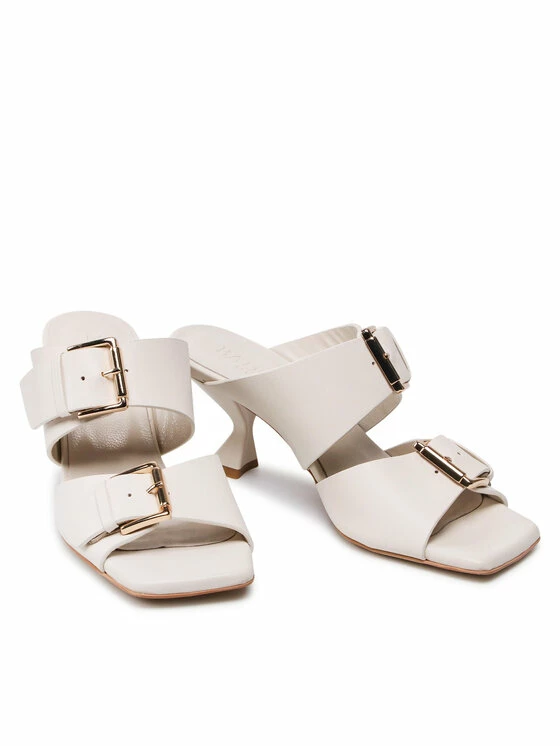 Φτηνός 😍 Badura Γυναίκες Παντόφλες 22902 Λευκό ✨ - Image 5