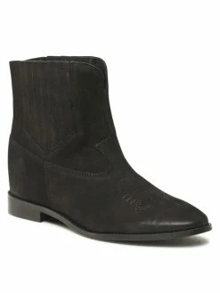 Ολοκαίνουργιο 🎁 Badura Γυναίκες Biker Μποτάκια Μποτάκια ALEGRA-06 Μαύρο 🌟