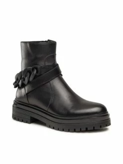 Συμφωνίες 😀 Badura Γυναίκες Biker Μποτάκια Ορειβατικά παπούτσια 1063 Μαύρο 🛒