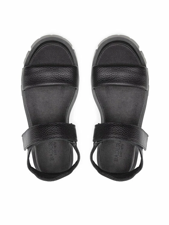 Εξοδος 🌟 Badura Γυναίκες Σανδάλια 22SS56 Μαύρο ❤️ - Image 6