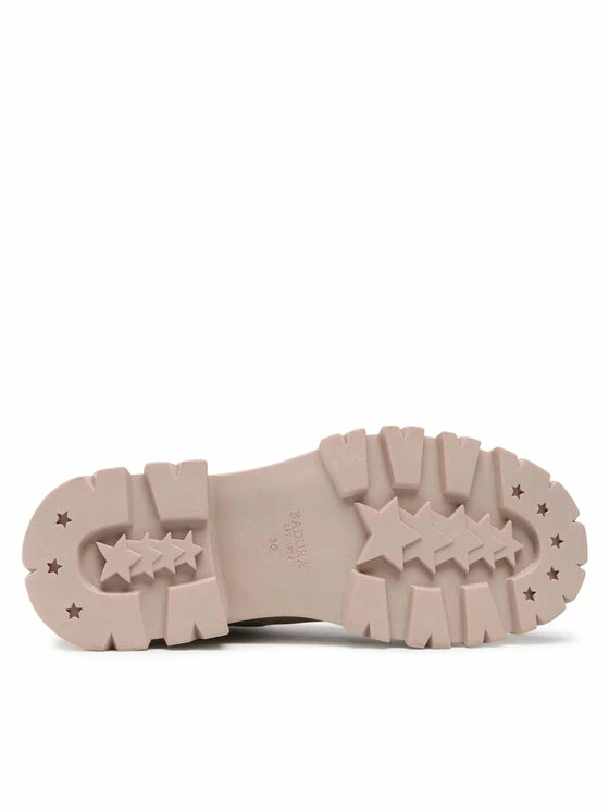 Αγορά ✔️ Badura Γυναίκες Biker Μποτάκια Μποτάκια V787-339 Μπεζ 🛒 - Image 4