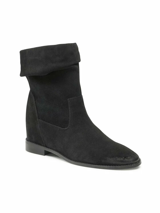 Συμφωνίες 🎁 Badura Γυναίκες Biker Μποτάκια Μποτάκια Alegra-08 Μαύρο ✔️