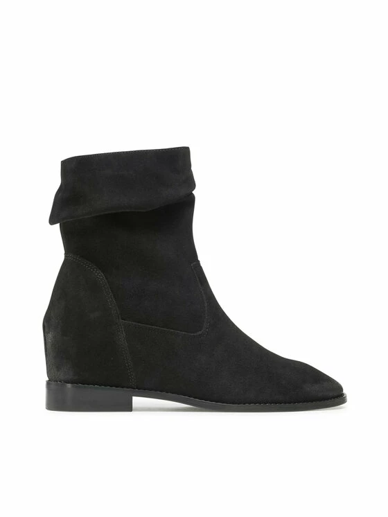 Συμφωνίες 🎁 Badura Γυναίκες Biker Μποτάκια Μποτάκια Alegra-08 Μαύρο ✔️ - Image 2