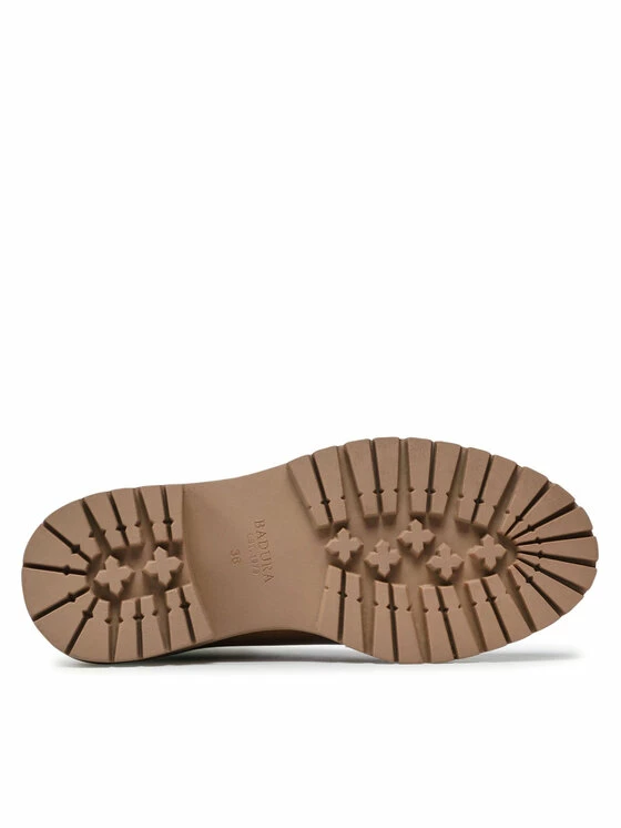 Best Pirce ⌛ Badura Γυναίκες Biker Μποτάκια Ορειβατικά παπούτσια V763-03-2 Καφέ 😍 - Image 4