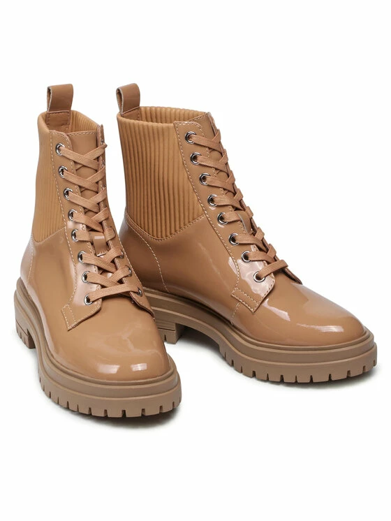 Best Pirce ⌛ Badura Γυναίκες Biker Μποτάκια Ορειβατικά παπούτσια V763-03-2 Καφέ 😍 - Image 5