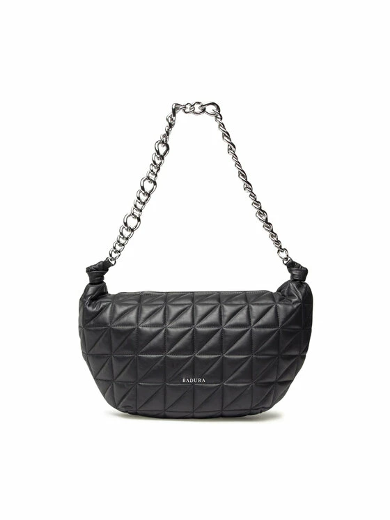 Νέος 👏 Badura Γυναίκες Τσάντες με Χερούλι Τσάντα LIB-133GR Μαύρο 😉 - Image 3
