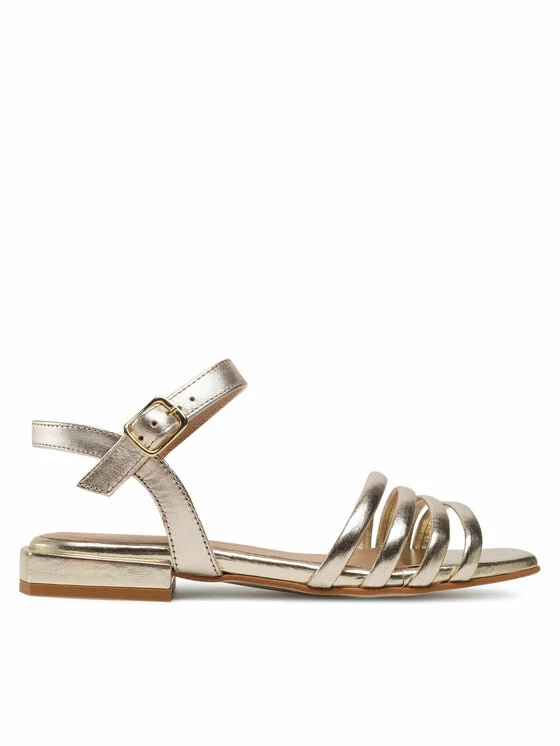 Καλύτερη πώληση 😍 Badura Γυναίκες Σανδάλια E22-21451IBT Χρυσό ⭐ - Image 2