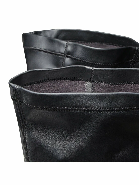 Η καλύτερη συμφωνία ✨ Badura Γυναίκες Μπότες πάνω από το γόνατο SX090-2202 Μαύρο 🎁 - Image 5