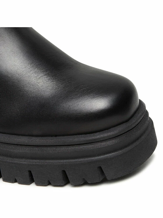 Η καλύτερη συμφωνία ✨ Badura Γυναίκες Μπότες πάνω από το γόνατο SX090-2202 Μαύρο 🎁 - Image 6