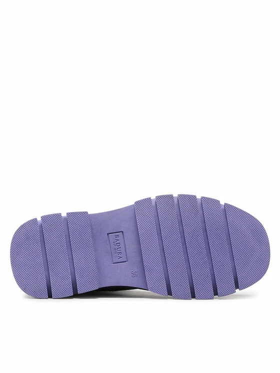 Το φθηνότερο 😉 Badura Γυναίκες Biker Μποτάκια Μποτάκια με λάστιχο 8118-03 Μαύρο ⭐ - Image 4